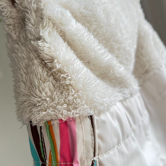 Obermeyer Bon Bon Bib I-Grown Snow Overalls Ivory Dragonfly Snoveralls NEW - Picture 7 of 15